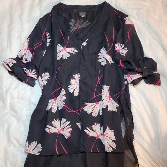 Stefano cocci floral blouse M - Picture 1 of 8